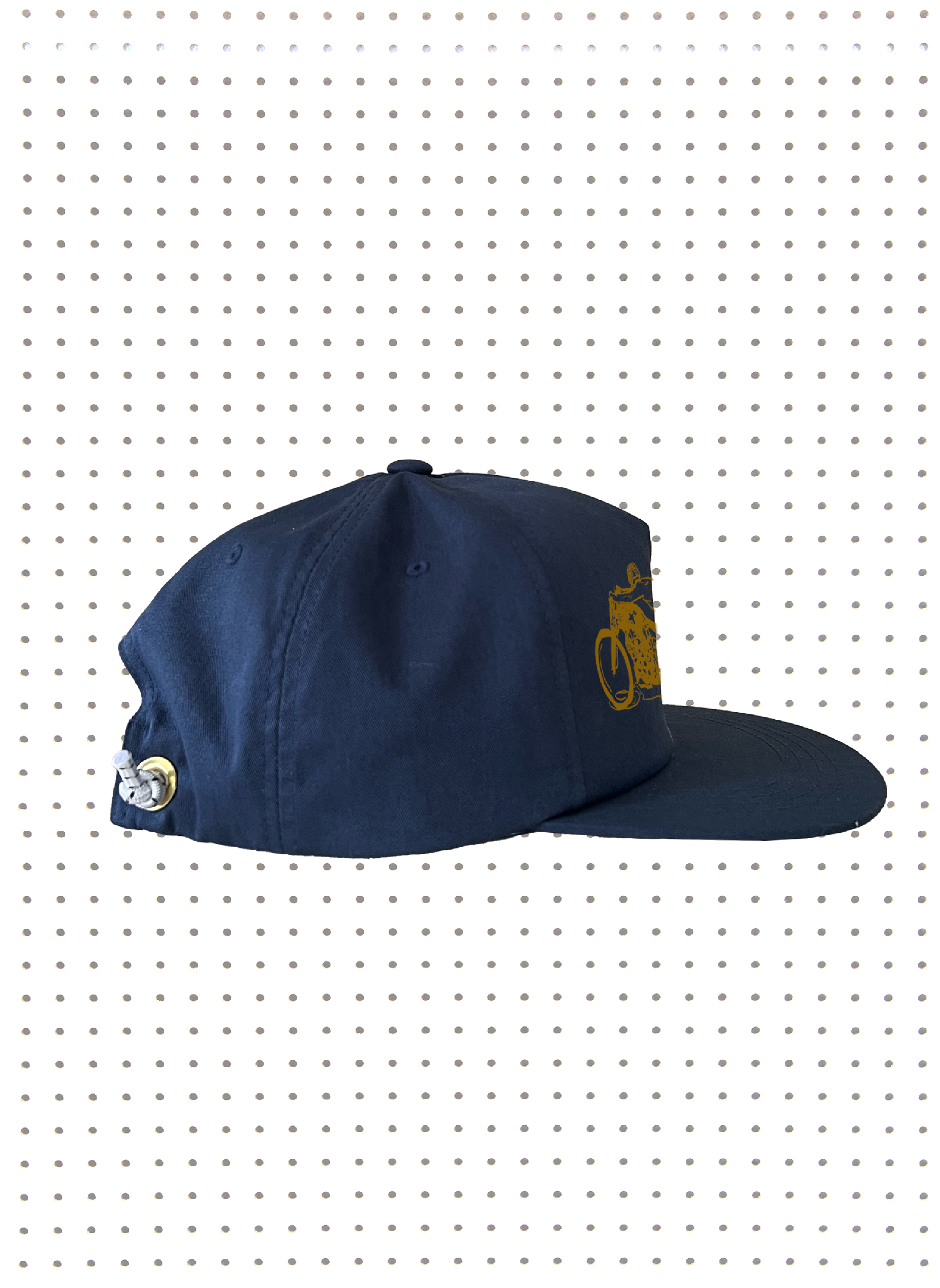 MOTO SWIM FIN HAT NAVY