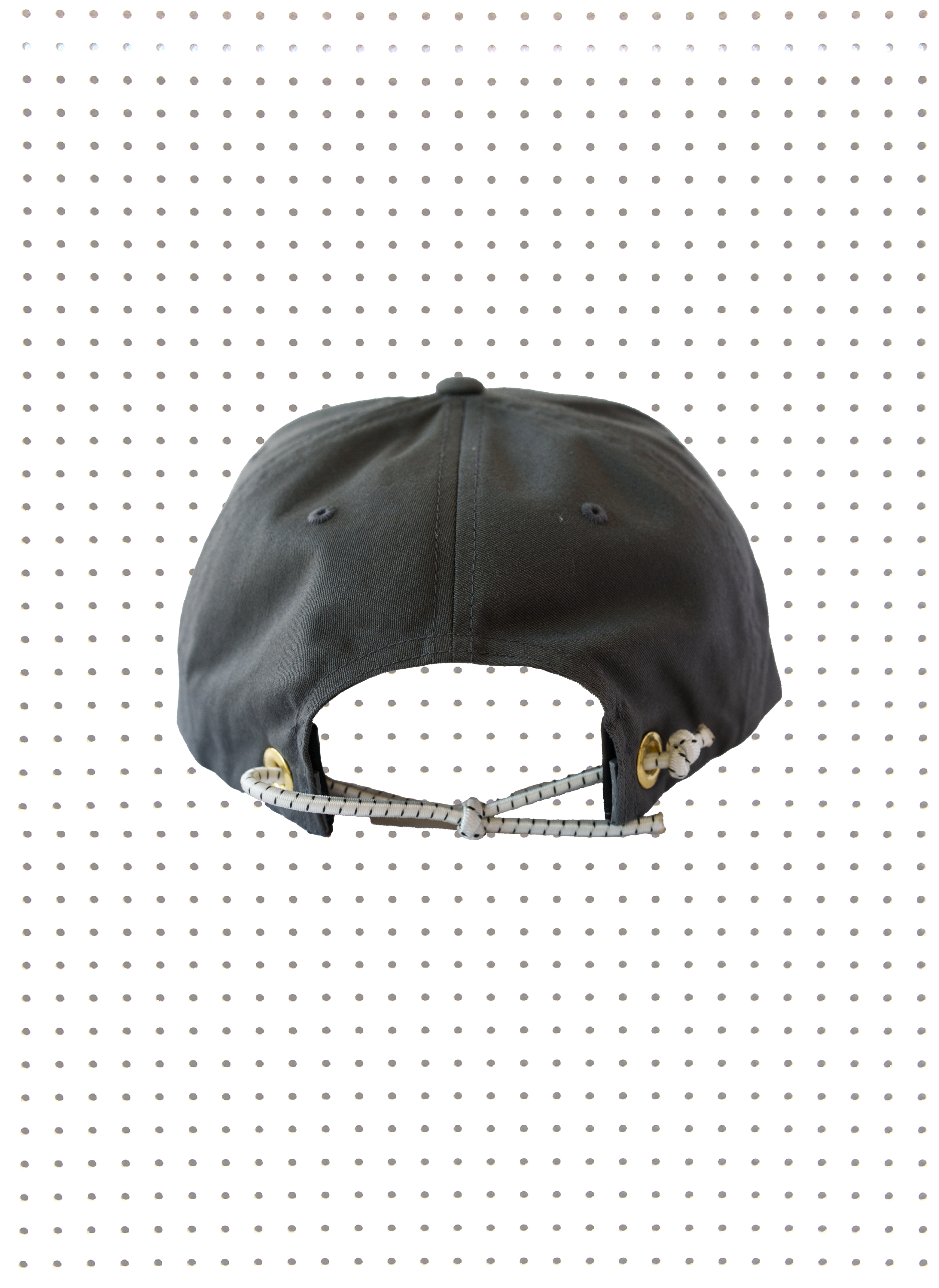 WE'RE HERE HAT CHARCOAL