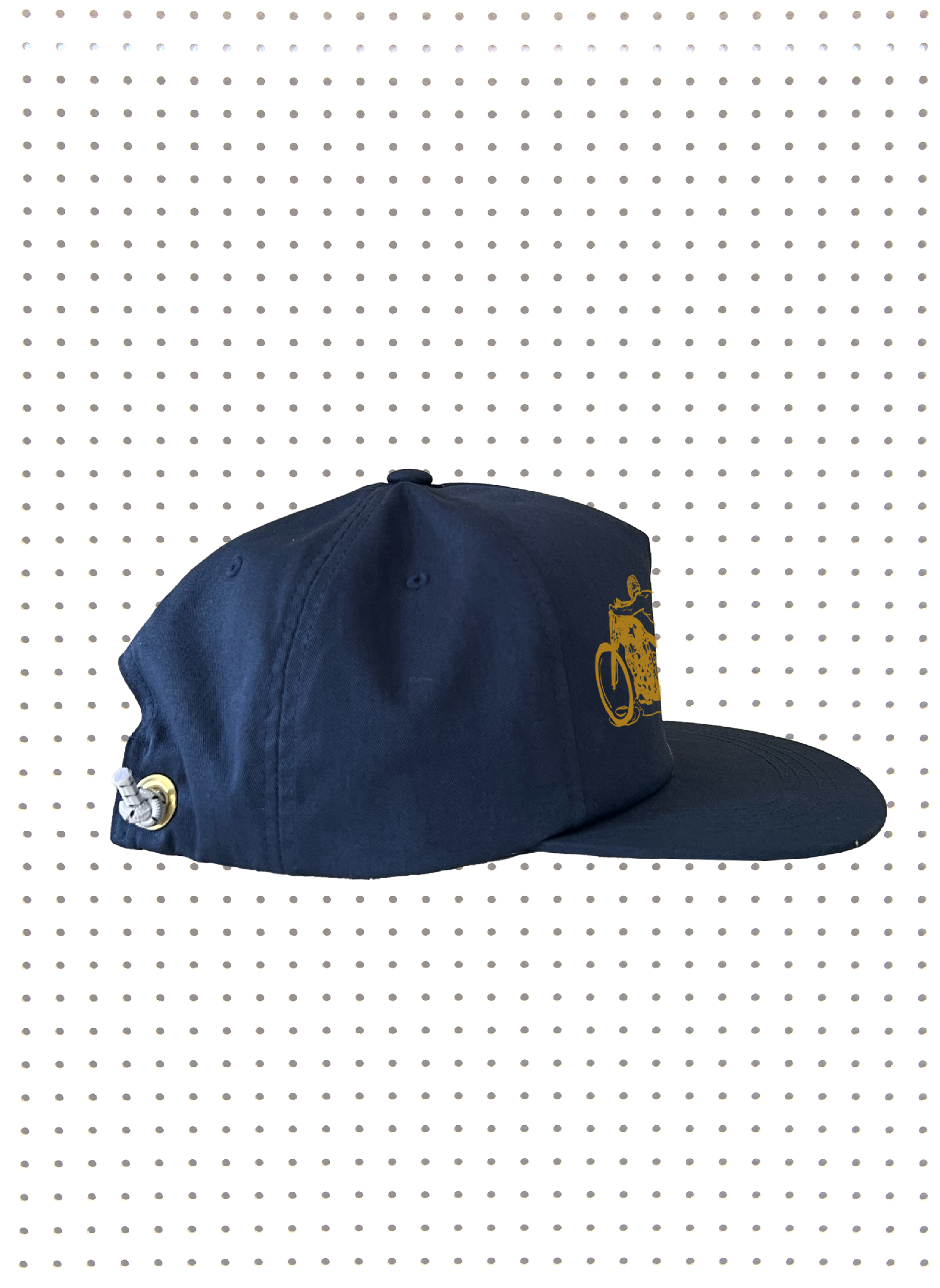 MOTO SWIM FIN HAT NAVY