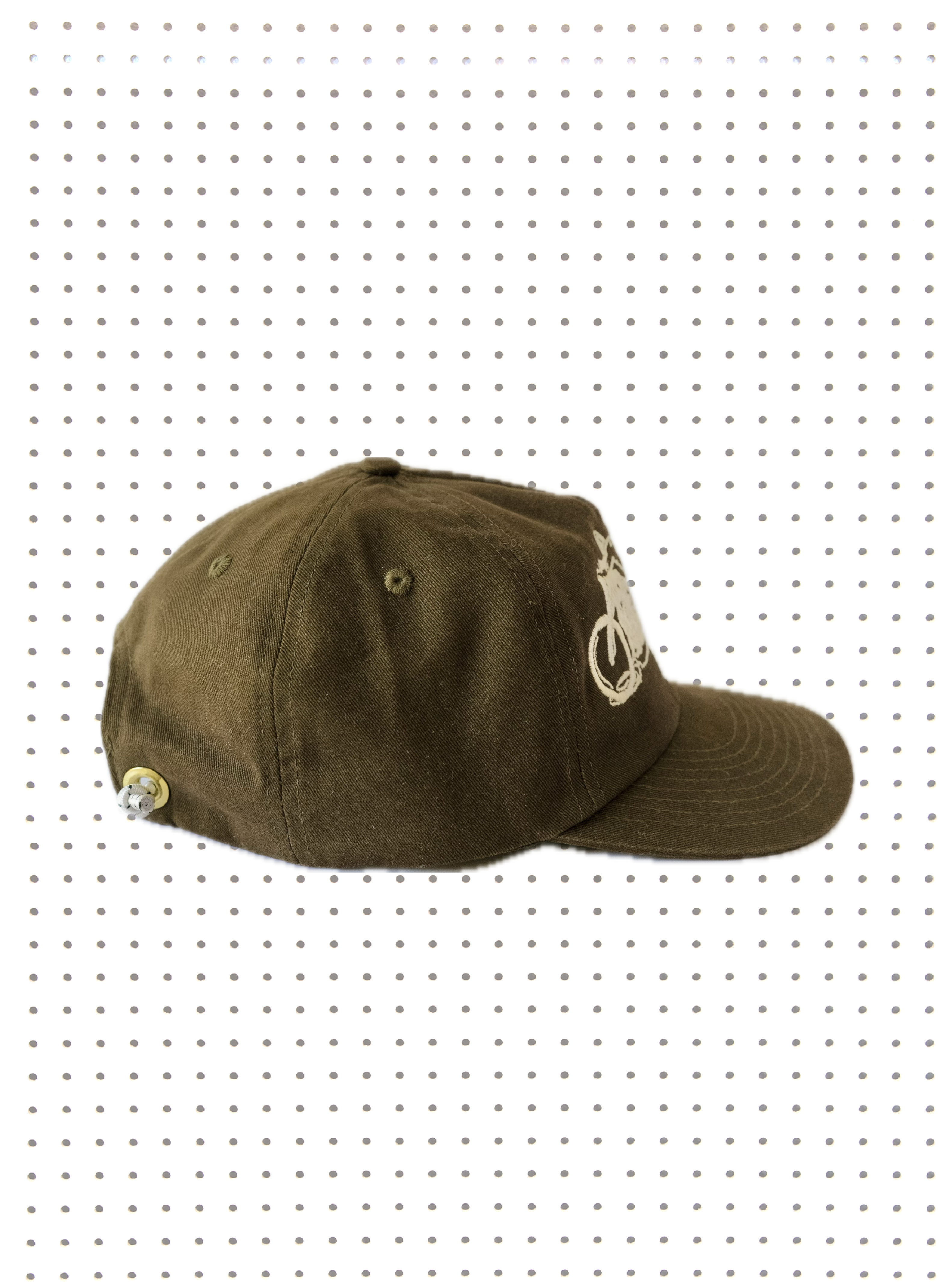 MOTO SWIM FIN HAT BROWN